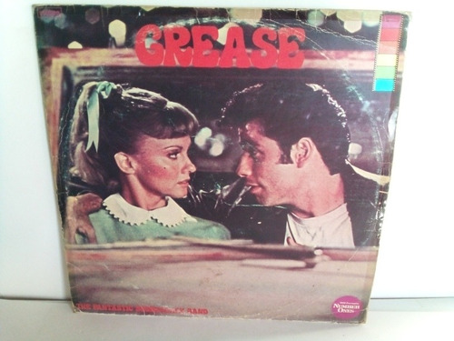 Lp Grease - The Fantastic Sound Track Band 