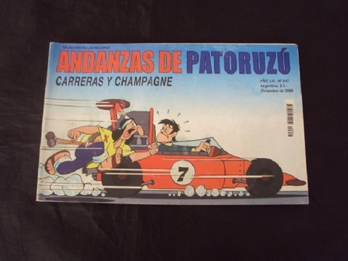 Andanzas De Patoruzu # 847: Carreras Y Champagne