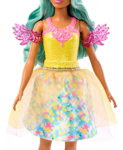 Mattel Barbie Muñeca A Touch Of Magic Teresa Con Falda Y Alas