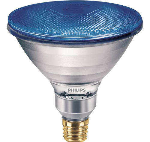 Bombillo Reflector Led Par 38 13,5w Azul Phillips 