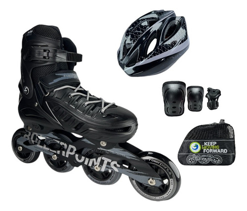 Patines En Linea Ajustables Semiprofesionales Roller Points