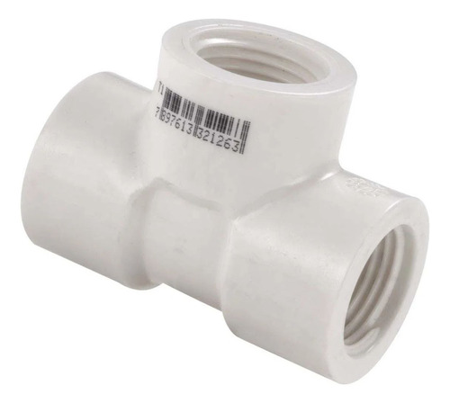 Tê 90º Tigre Roscável Pvc 1/2 Embalagem Com 25 Unidades