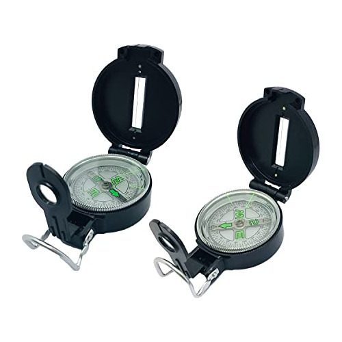 Compasss Lensatic Hiking Backpacking Compass  Durable Dgwjx