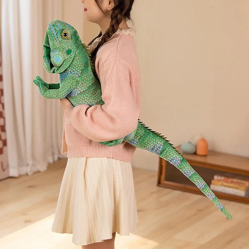 Peluches Para Niños De Gran Tamaño, Muñecos De Lagarto Simul