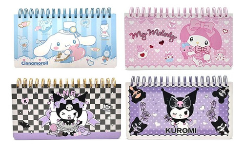 Planner Planificador Semanal Sanrio Kuromi Melody Cinamoroll