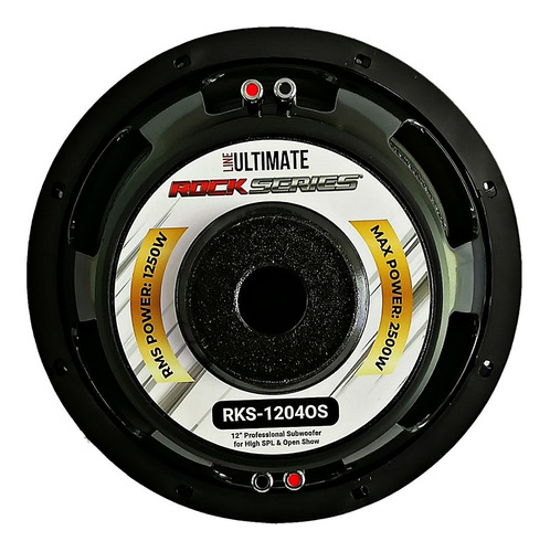 Subwoofer 12 Pulgadas Rock Series Rks-1204os Spl 2500w Max