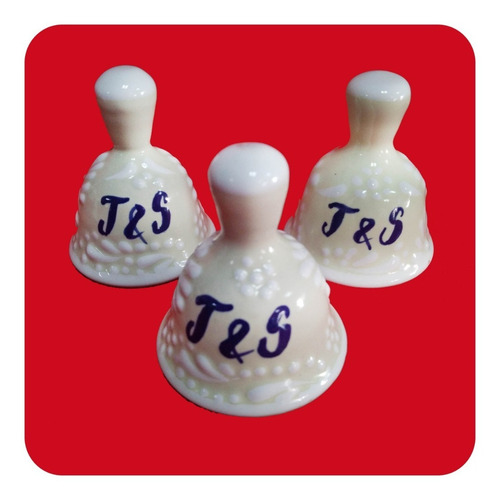Imagen 6 de 9 de 50 Campanas Talavera Poblana Envío Gratis! C/ Iniciales Cmp