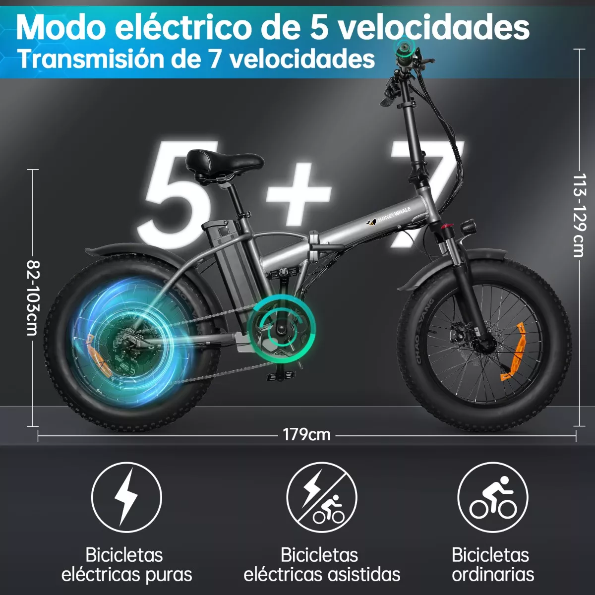 Segunda imagen para búsqueda de motor electrico para bicicleta