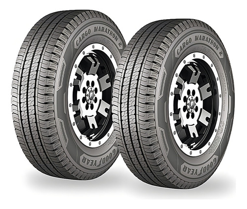 Kit de 2 llantas Goodyear Cargo Marathon 2 LT 225/75R16 118 R