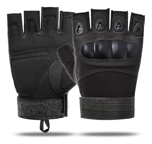 Outdoor Travel Military Half Finger Protective Gloves