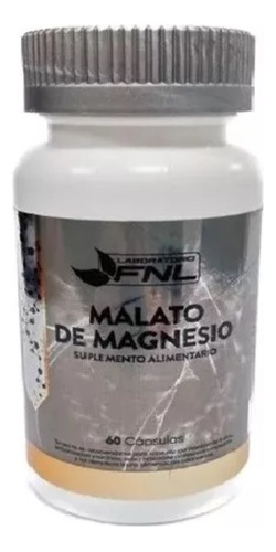 Malato De Magnesio Fnl 60 Capsulas Dietafitness