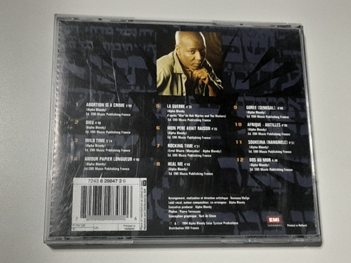 Alpha Blondy - Dieu (cd Excelente) Holland (Usado)