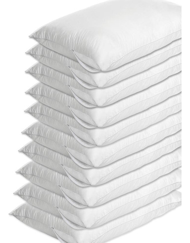 Capa Para Travesseiro Impermeável 10 Unidades Branco