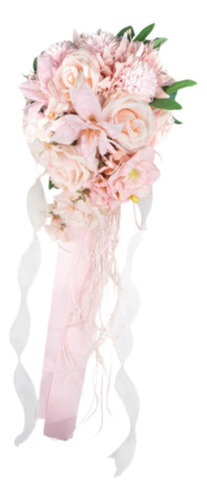 Boda De Novia Bouquet Flores Artificiales Flor De Mano De