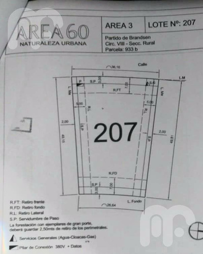 Imagen 2 de 2 de Terreno - Area 60