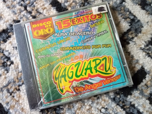 Los Yaguaru Cd Disco De Oro 15 Exitos