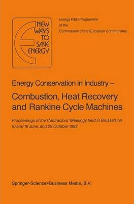 Libro Energy Conserve In Industry - Combustion, Heat Reco...