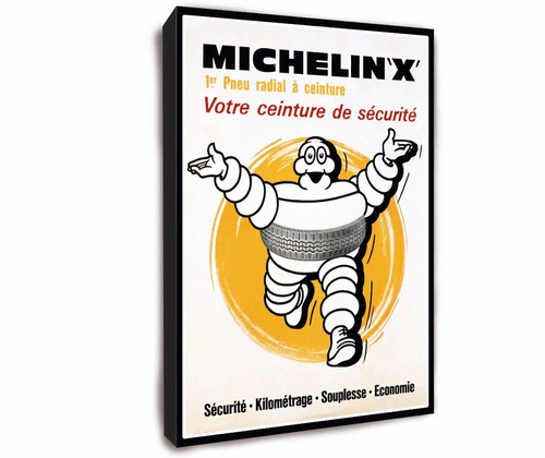 Cuadros Publicidades Antiguas De Todas Las Marcas - Michelin