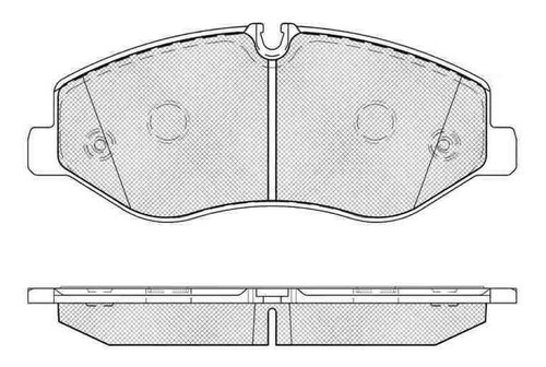 Pastilla De Freno Mercedes Benz V- Class Iii 200-220-250 Cdi