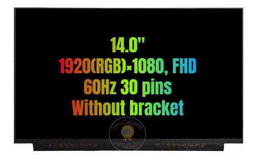 Pantalla Lcd Nv140fhm-n4b Nv140fhm-n3k Nv140fhm-n4k 14.0