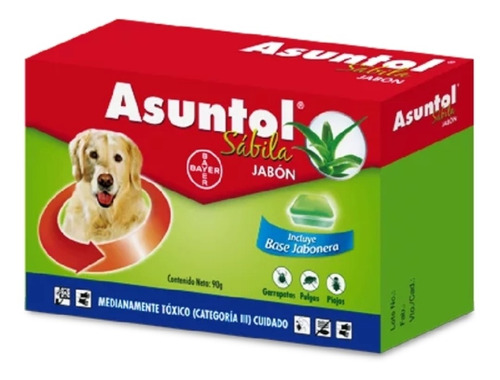 Asuntol Jabón Con Sábila Para Mascotas 