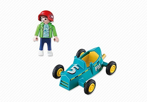 Playmobil Special Plus 5382 Niño Con Karting Original Intek