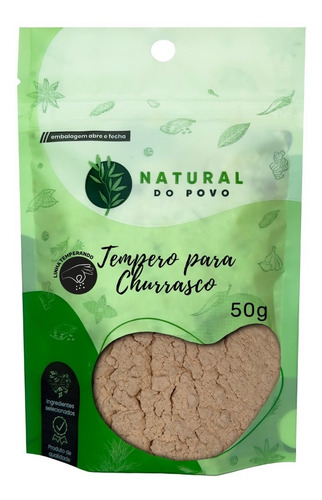 Tempero Para Churrasco Delicoso Puro Sem Mistura