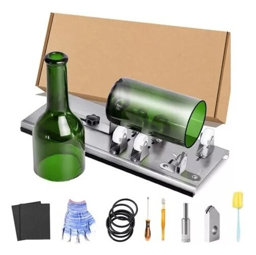 Kit De Cortador De Botellas De Vidrio + Accesorios