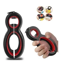 Comprar Destapador Abrelatas Multifuncional 6 En 1 De Acero  