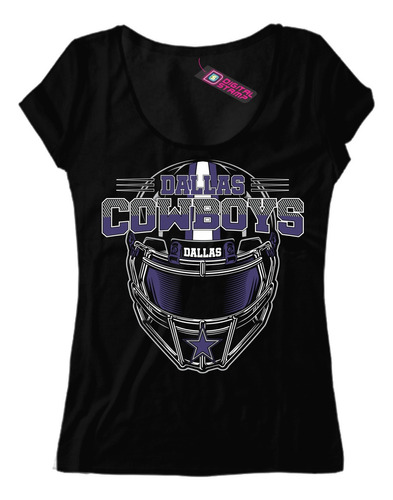Remera Mujer Dallas Cowboys Football Americano Team T72 Dtg