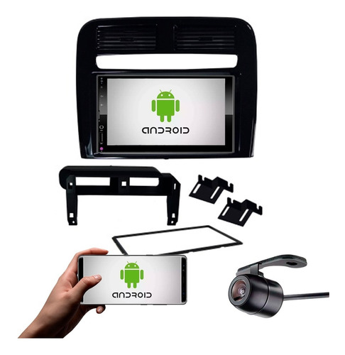 Central Multimidia Fiat Punto Espelhamento Android Ios