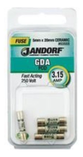 Fusible Hardw Specialty Gda 3.15a Accion Rapida