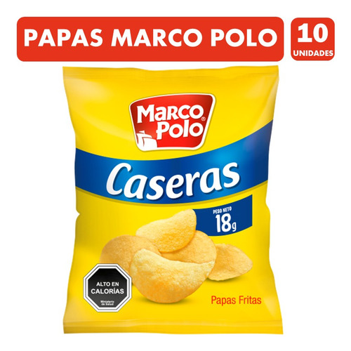 Papas Fritas Caseras De Marco Polo (pack Con 10 Unidades)