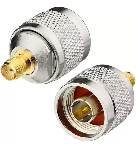 Conector Rf Sma Hembra A N Macho 4 Unidades
