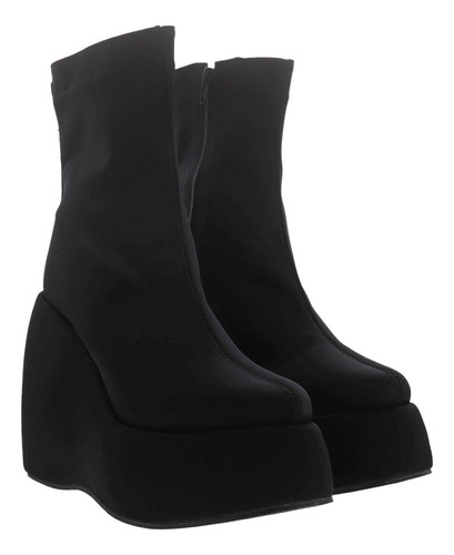 Imagen 3 de 4 de Botas Altas De Plataforma Corrida Mujer Dama Erez