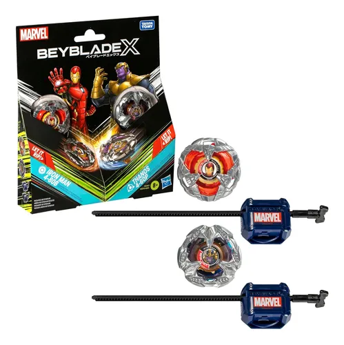 Beyblade Trompo X Iron Man - Thanos