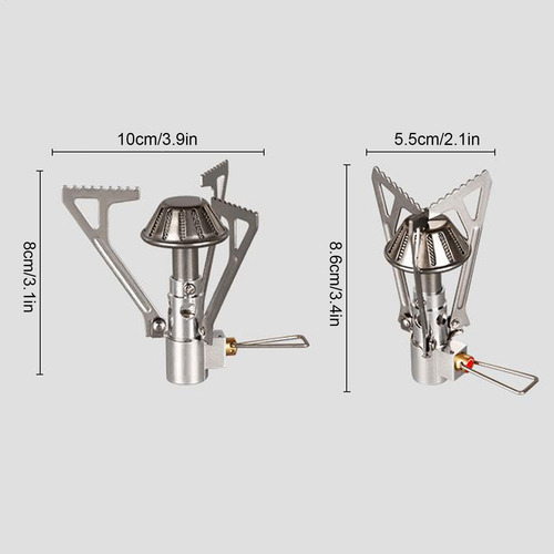 Mini Estufa De Camping Plegable Estufa De Camping Ultraliger