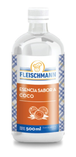 Esencia De Coco Fleischmann - 500 Ml