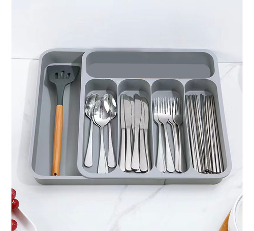 Organizador De Cajones De Cocina, Organizador De Cubiertos P