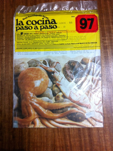 Enciclopedia Sarpe La Cocina Paso A Paso Fasciculo Nº 97