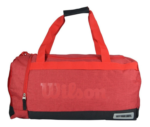 Imagen 1 de 10 de Bolso Wilson Deportivo Viaje Urbano Bolsillo Gimnasio Fit