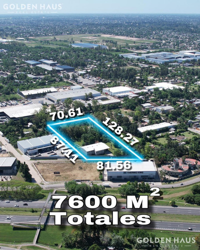 Lote De 7600 M2 En La Mejor Zona De Paso Del Rey Con Nave Industrial A M De Acceso Oeste Oportunidad