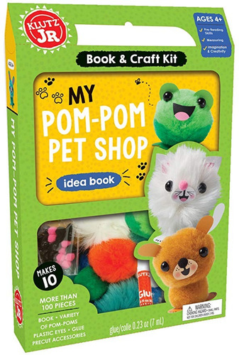 Kit Klutz Mi Pom-pom Pet Shop Craft