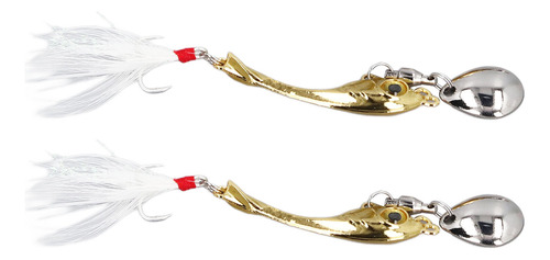 Cebo De Pesca, 5 Unidades, Metal Vib Lure, Giratorio, Profes