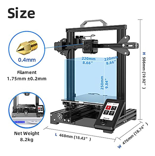 Impresora 3D Voxelab Aquila X2 color aquila-x2