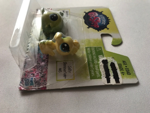 Littlest Pet Shop Mini Splashina Lemonglow Salty Shimmerton (Usado)
