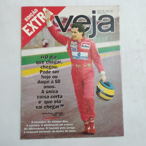 Revista Veja Edicao Extra Ayrton Senna Maio 1994