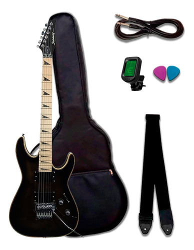 Guitarra Strinberg Sgs250 Sgs-250 Tbk Kit Com Capa