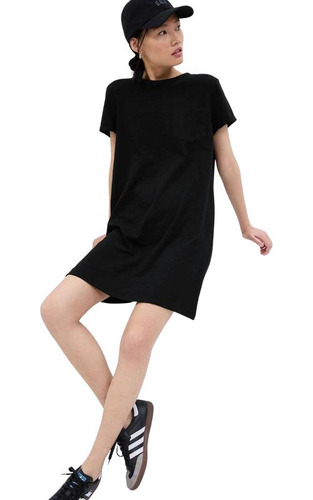 Vestido Mujer Gap Bolsillo Negro