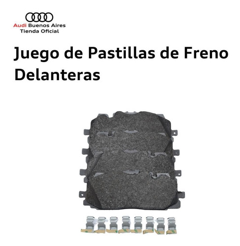 Imagen 4 de 7 de Juego Pastillas De Freno Delanteras Audi Q5 2017 Al 2019